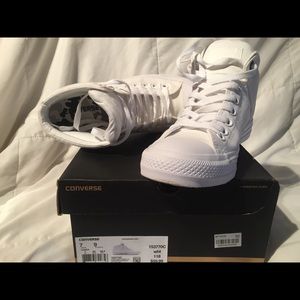 Converse high tops white